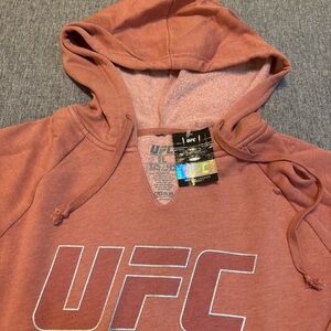 UFC California Hoodie, Dusty Rose, Size Large